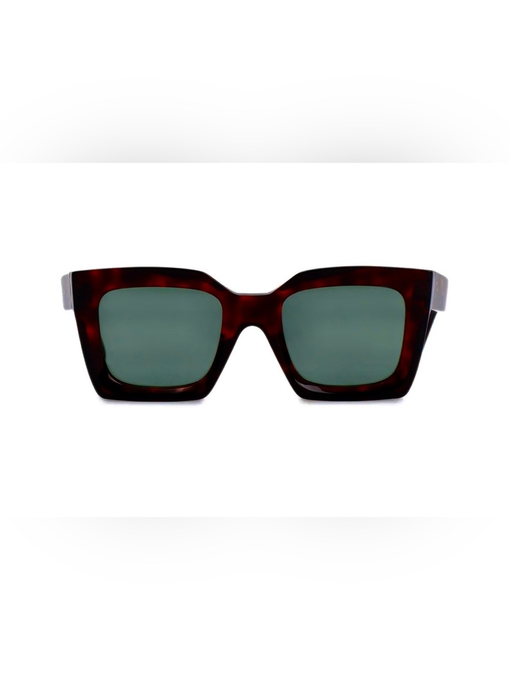 Celine CL401301 Havana Acetate Tilda Sunglasses w/Case